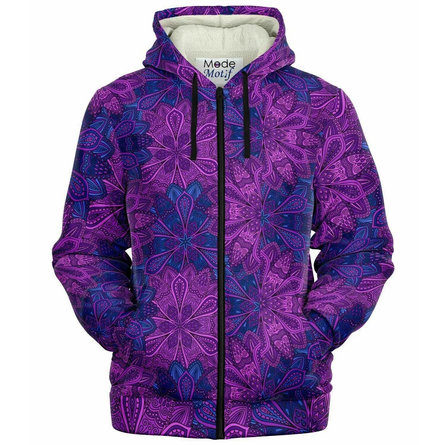 Purple Blue Mandala Jacket - Custom