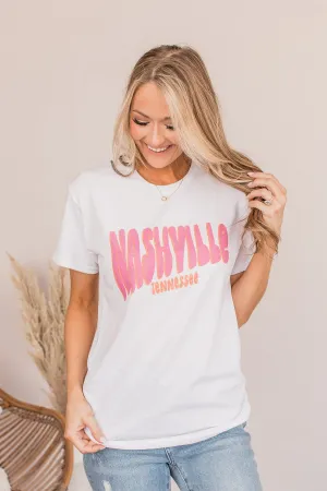 "Nashville" Graphic Tee- Ivory