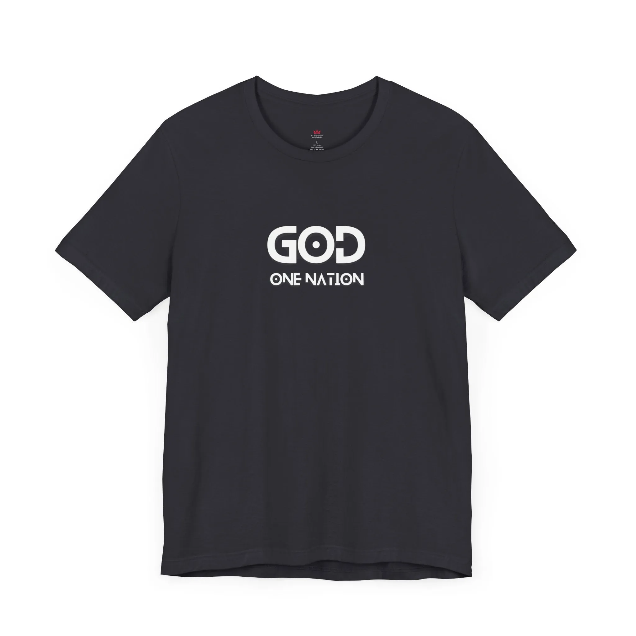 "One Nation Under God Christian T-Shirt - Faith Unity Statement Tee for Men & Women"
