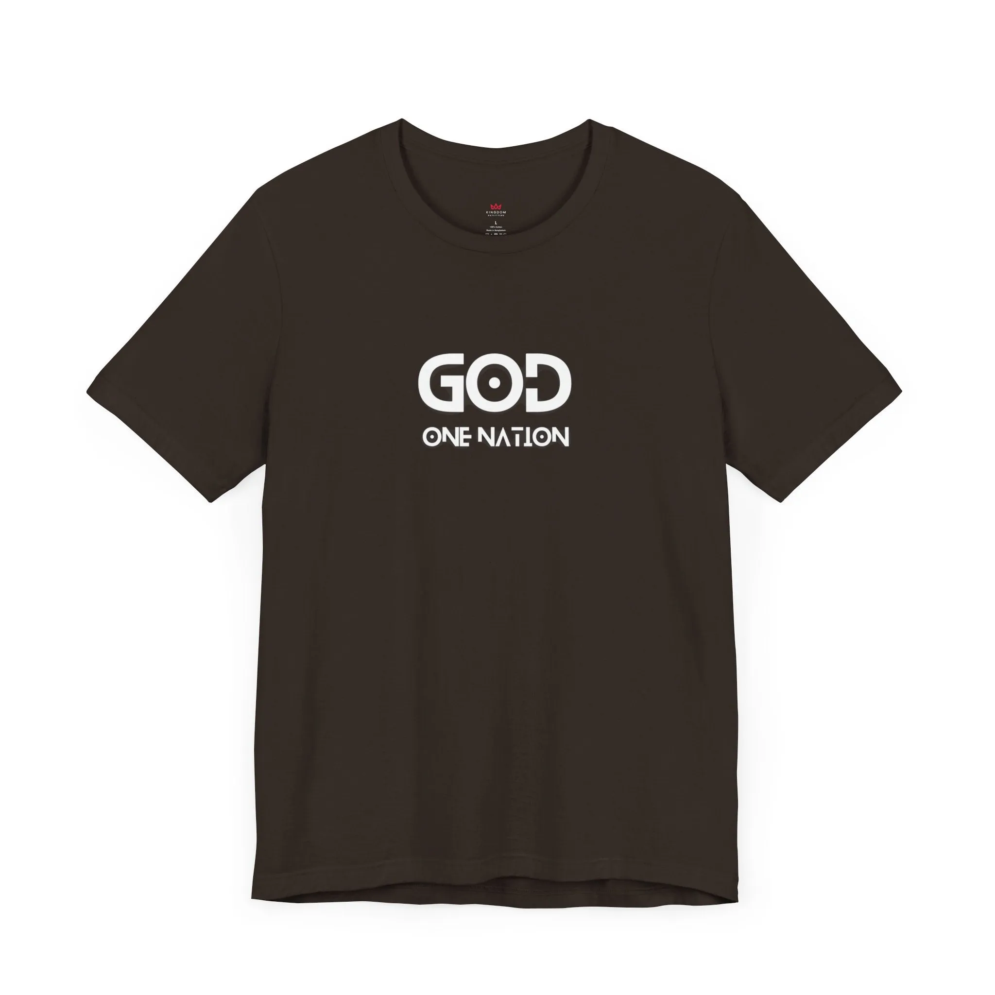 "One Nation Under God Christian T-Shirt - Faith Unity Statement Tee for Men & Women"
