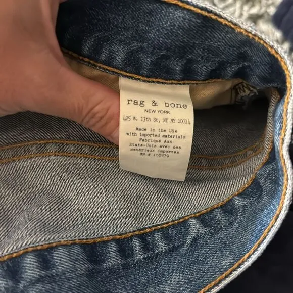 Rag &amp; Bone Denim Shorts Torti Vintage 28