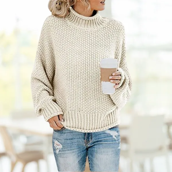 Raquel - elegant knitted sweater for women