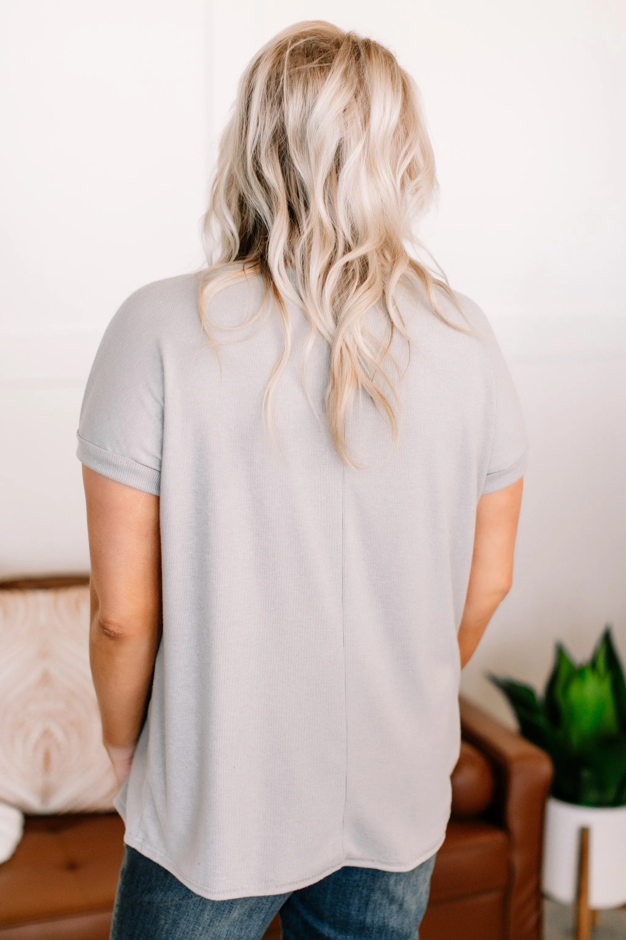 Ray Of Light Tee In Morning Dove
