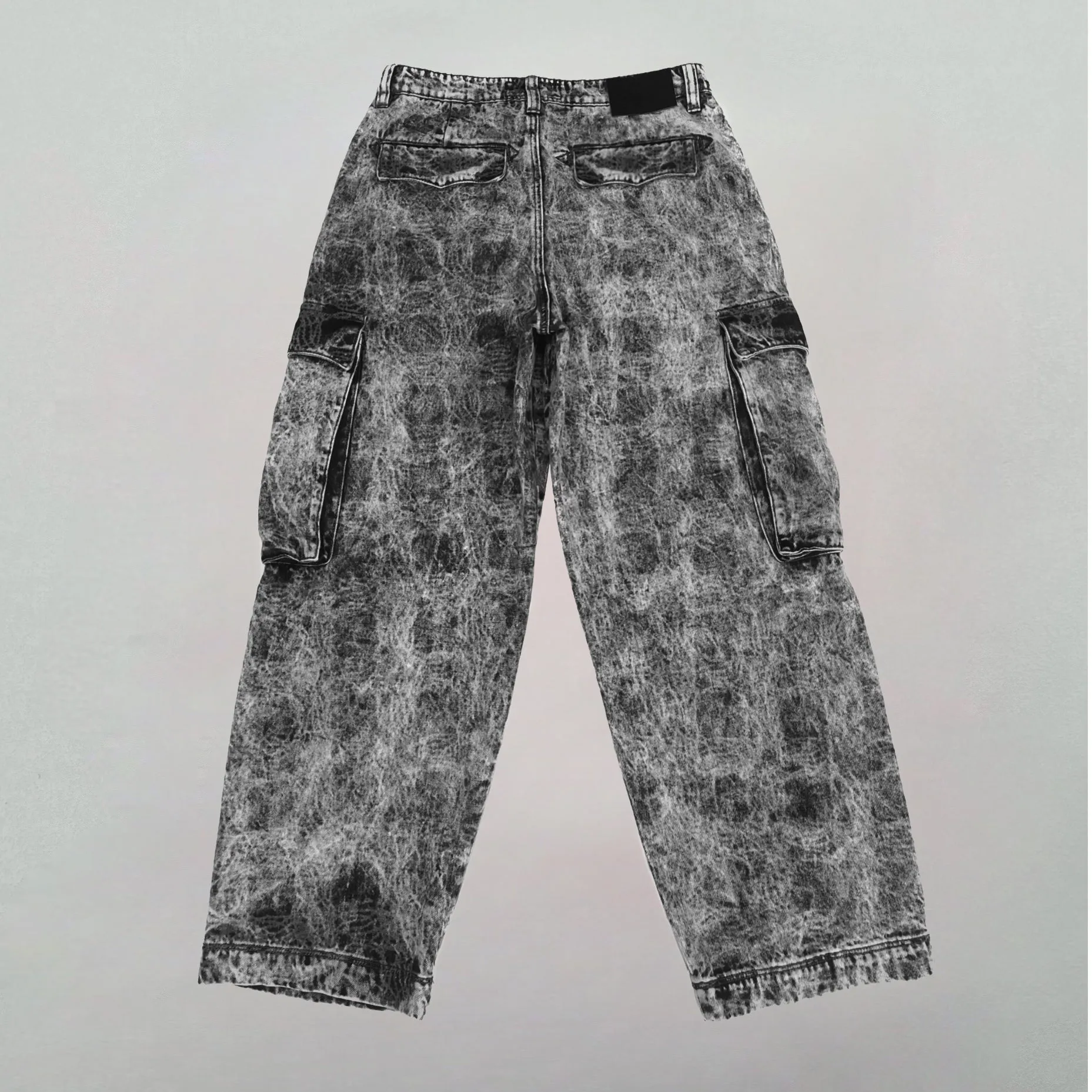 Red Sea Cargo Jeans Black (No Chain)