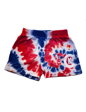 RED, WHITE AND BLUE SHORTS
