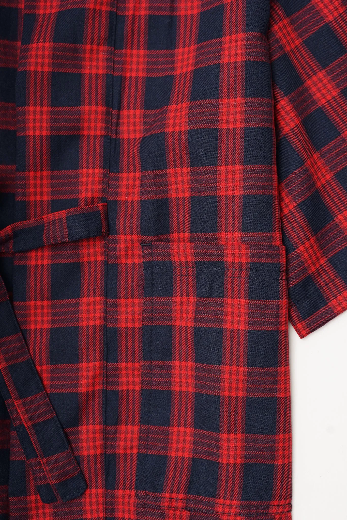 RED/NAVY S/S DRAPE