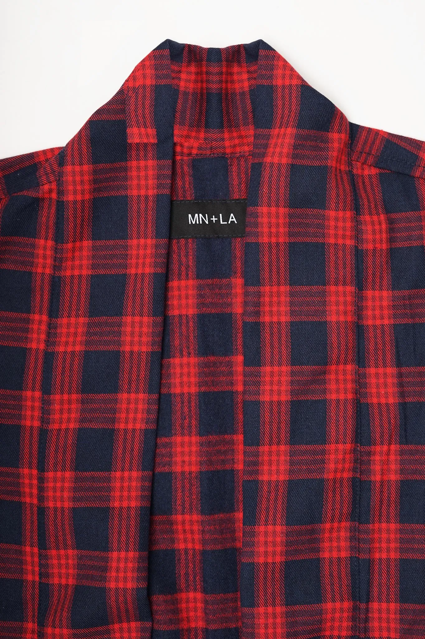 RED/NAVY S/S DRAPE
