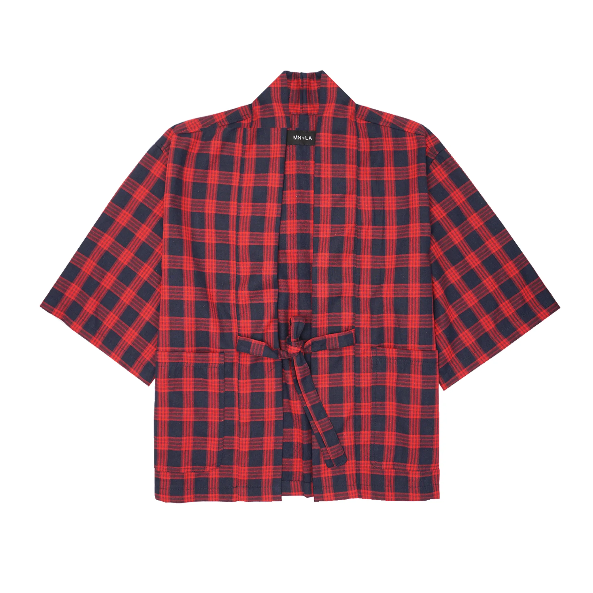 RED/NAVY S/S DRAPE