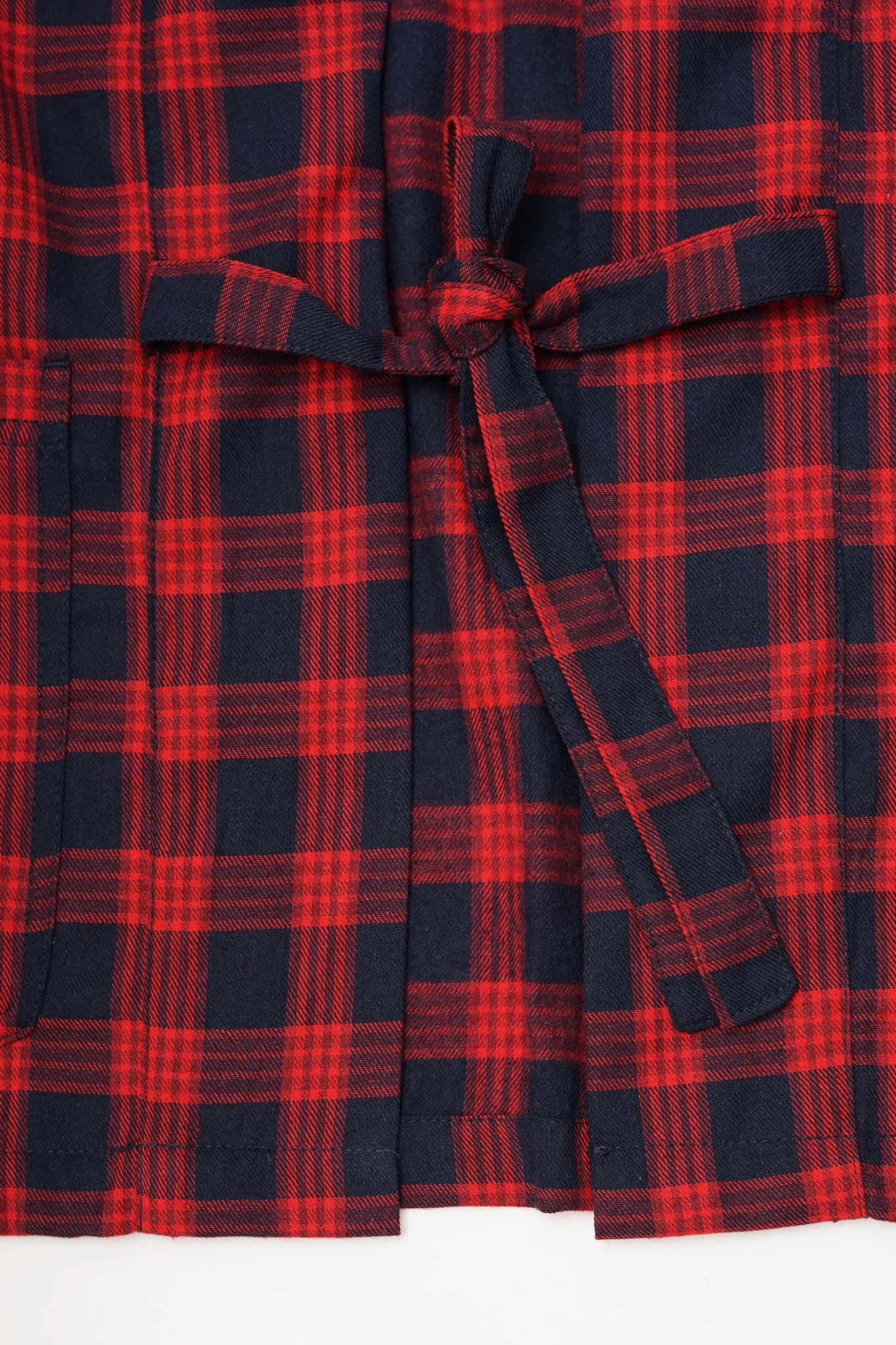 RED/NAVY S/S DRAPE