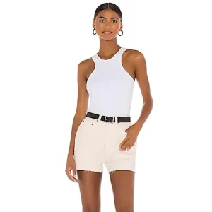 RE/DONE 50s Cutoffs Shorts in Vintage White size 26