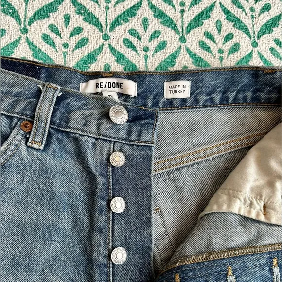 Re/Done 70’s High Rise Short, size 28