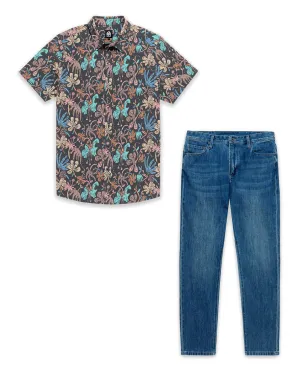 Relaxed Button Ups - Non-Branded   Legacy Stretch Denim Jeans - Non-Branded
