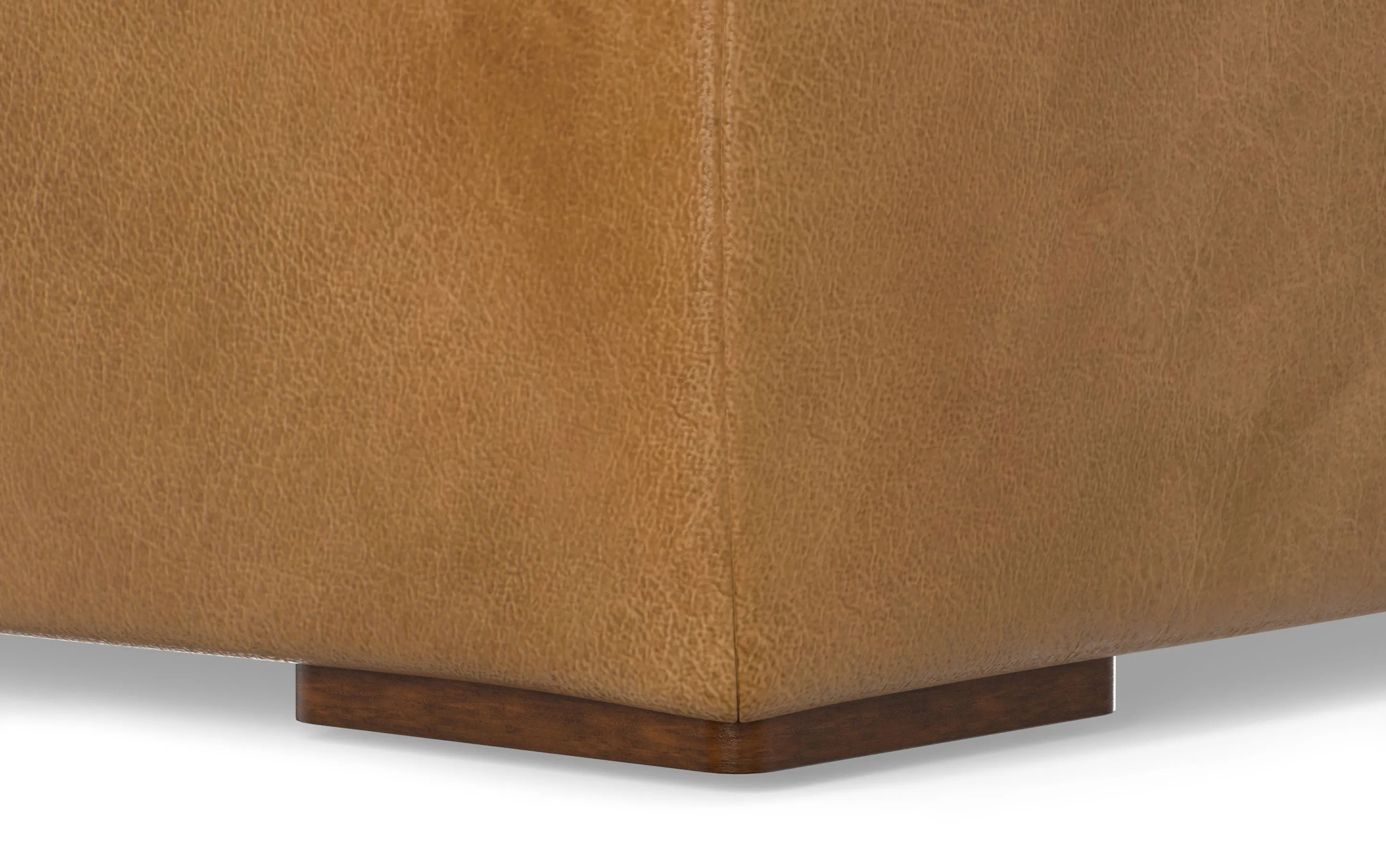 Rex Ottoman in Genuine Leather