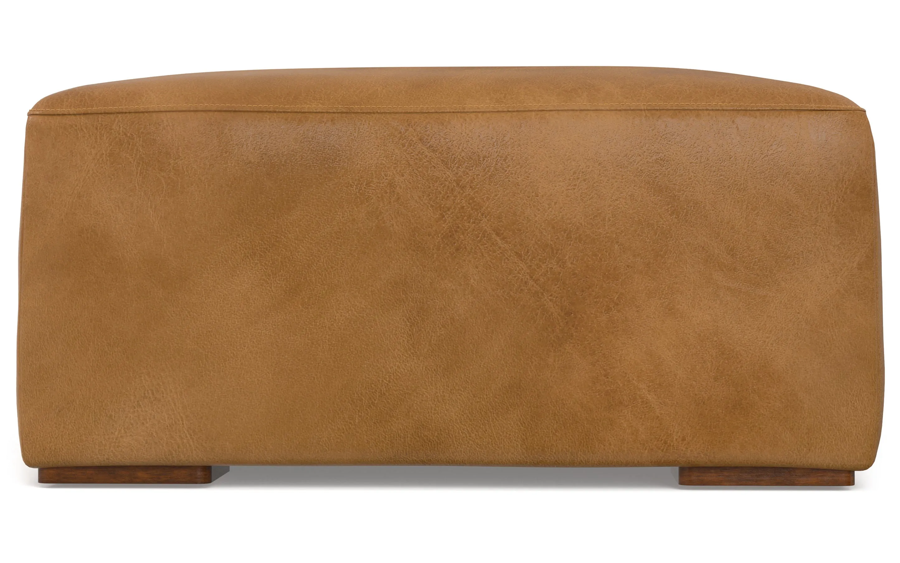 Rex Ottoman in Genuine Leather