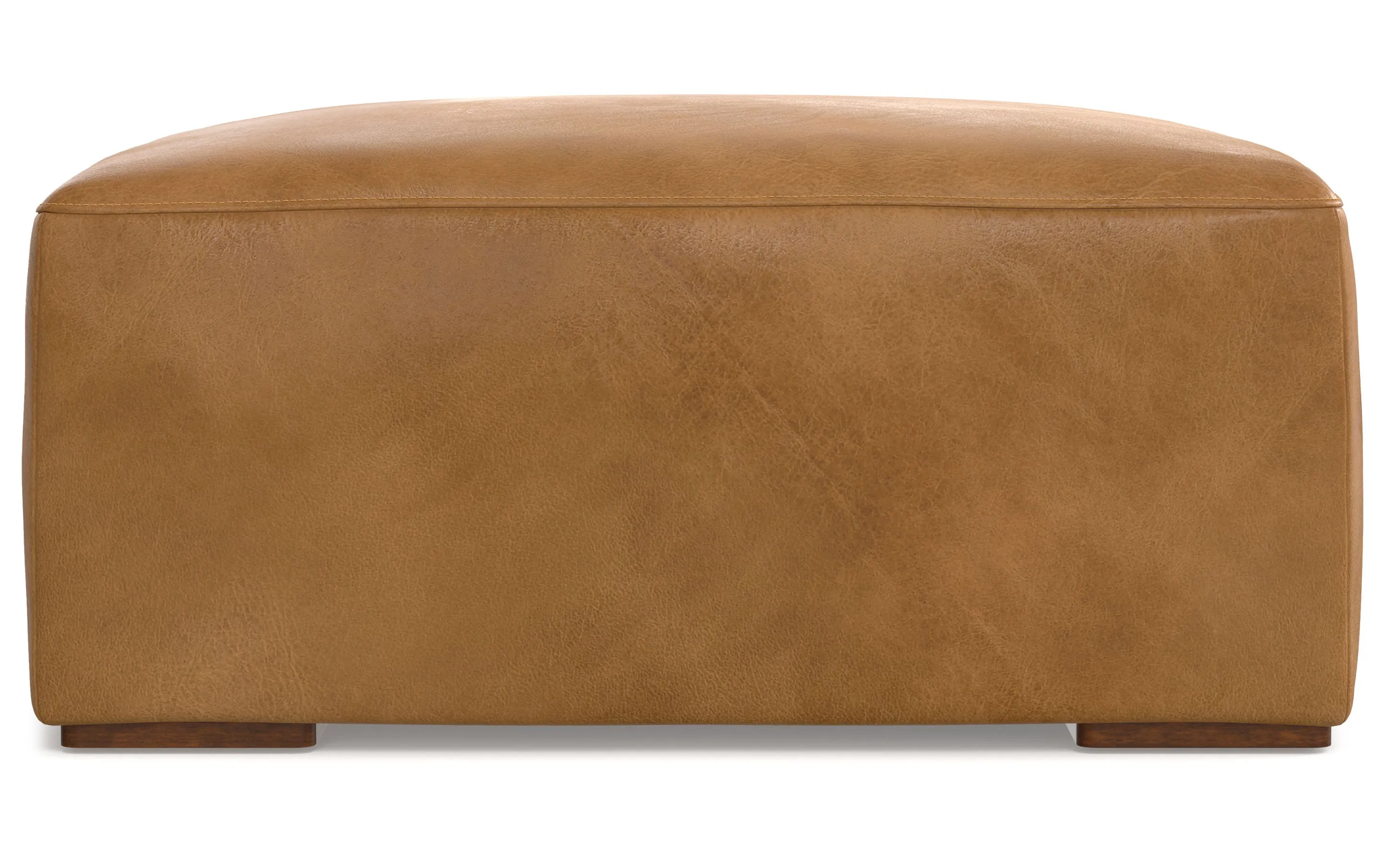 Rex Ottoman in Genuine Leather