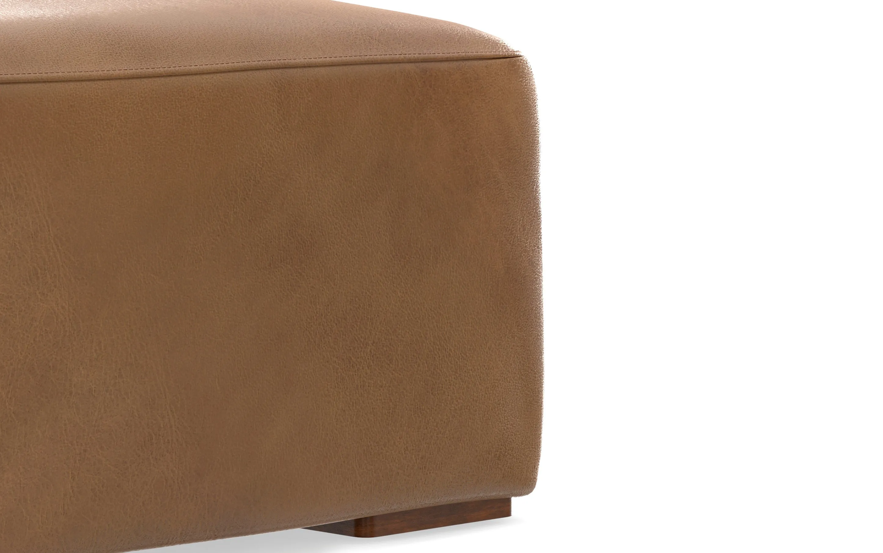 Rex Ottoman in Genuine Leather