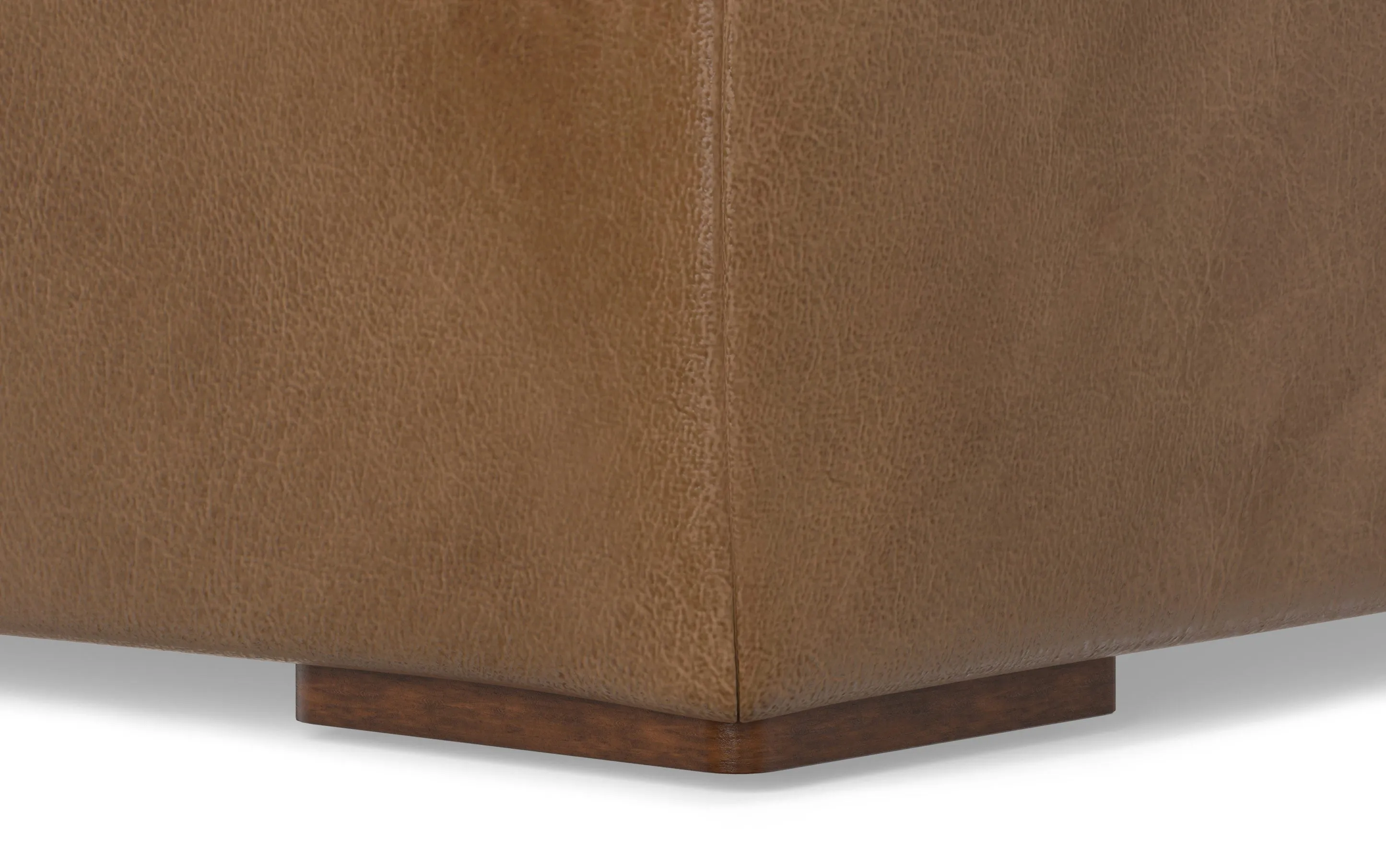 Rex Ottoman in Genuine Leather