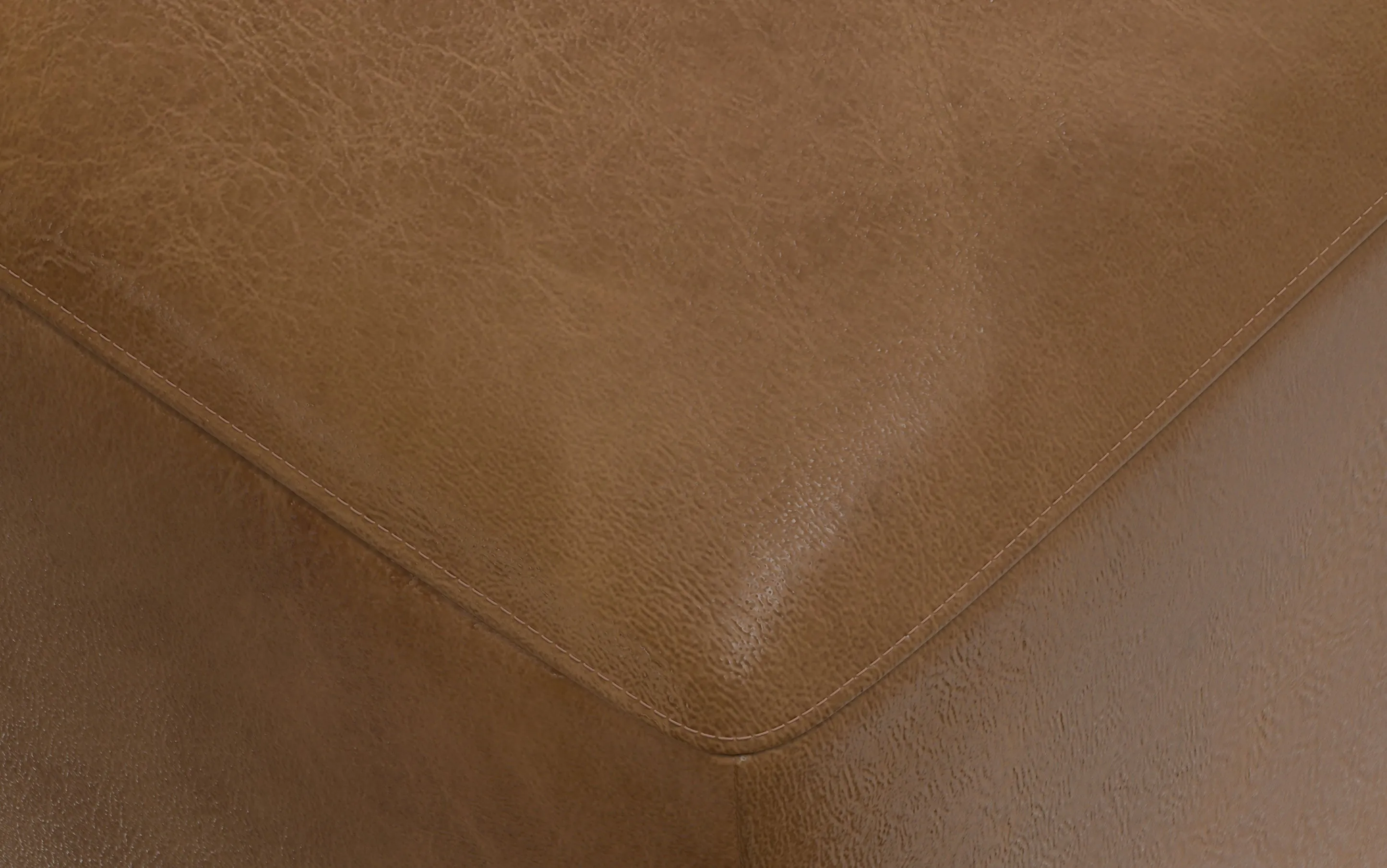 Rex Ottoman in Genuine Leather