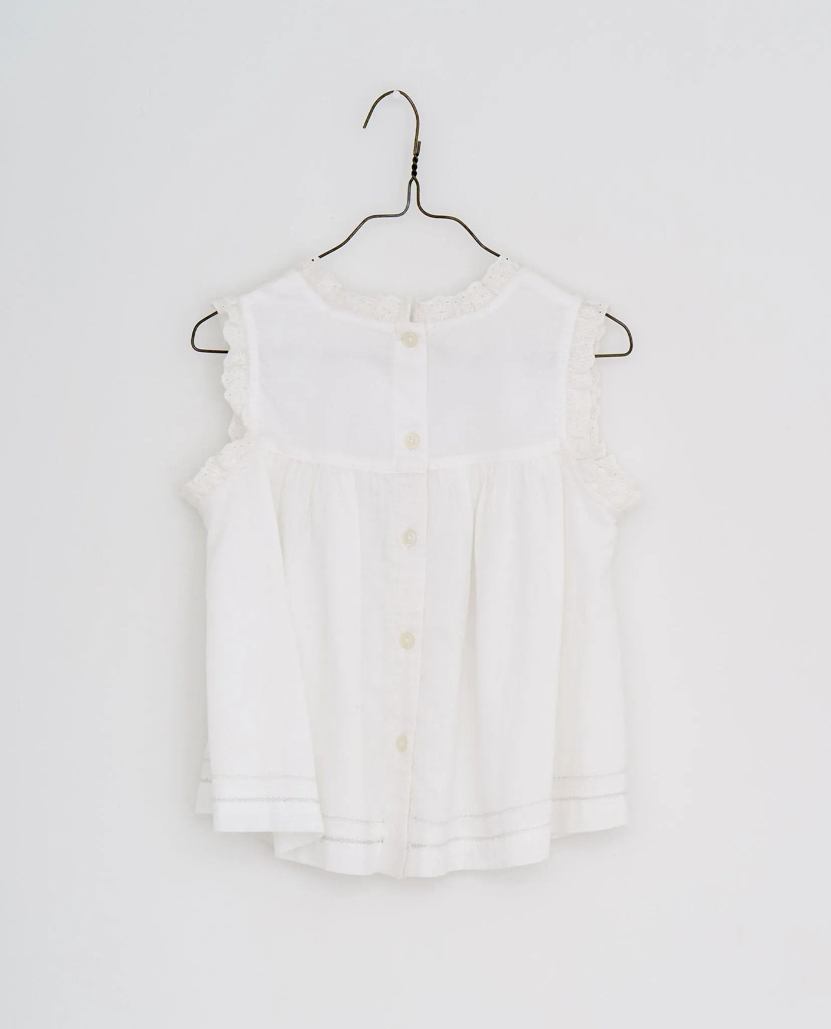 Rosa Sun Blouse - White