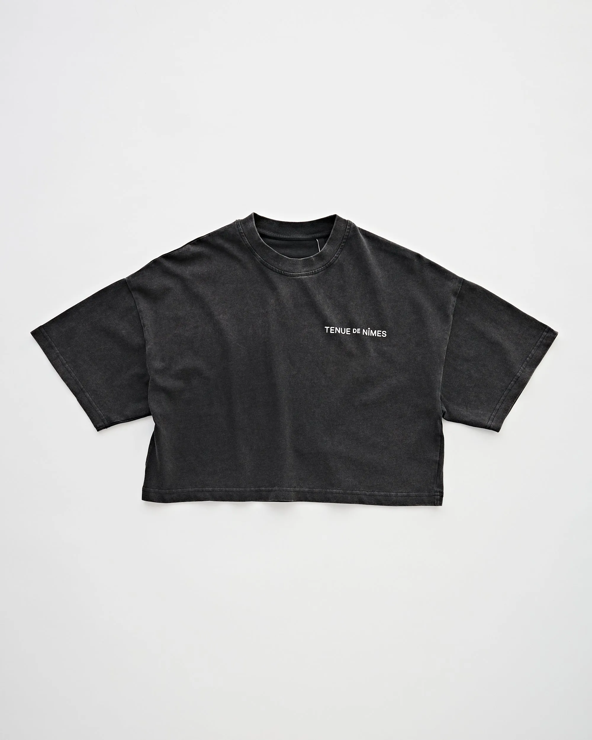 Roxy Oversized Cropped Tee Vintage Black