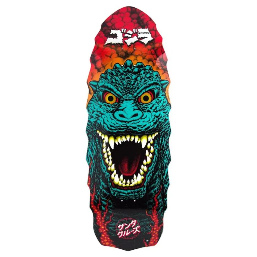 SANTA CRUZ x Godzilla skateboard deck - Destroyer - 11.0in