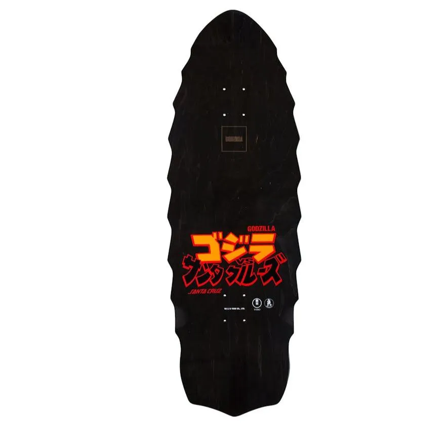 SANTA CRUZ x Godzilla skateboard deck - Destroyer - 11.0in