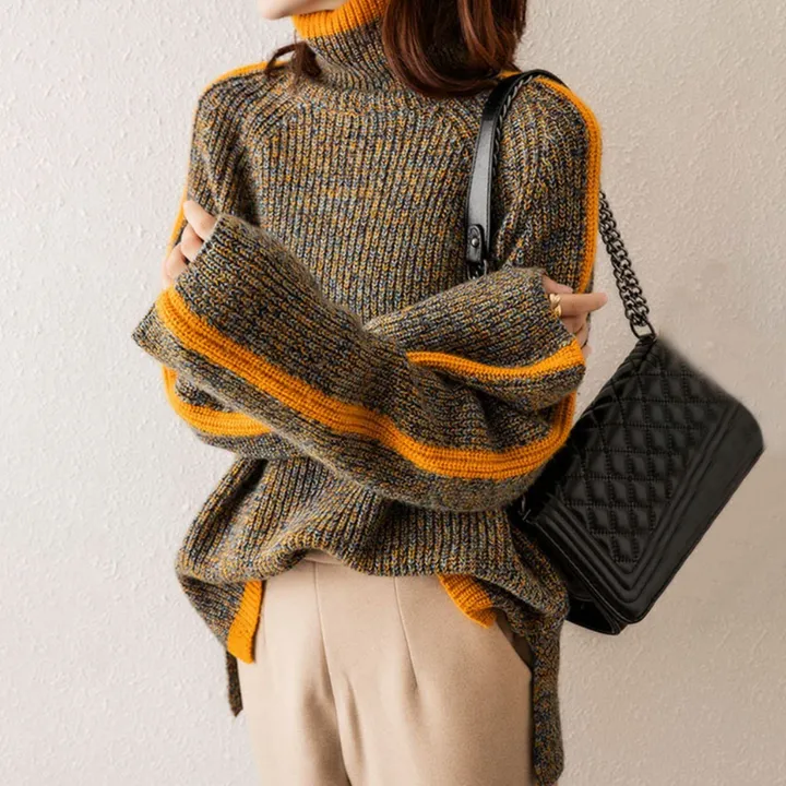 Serena | luxury soft-knit turtleneck jumper for women