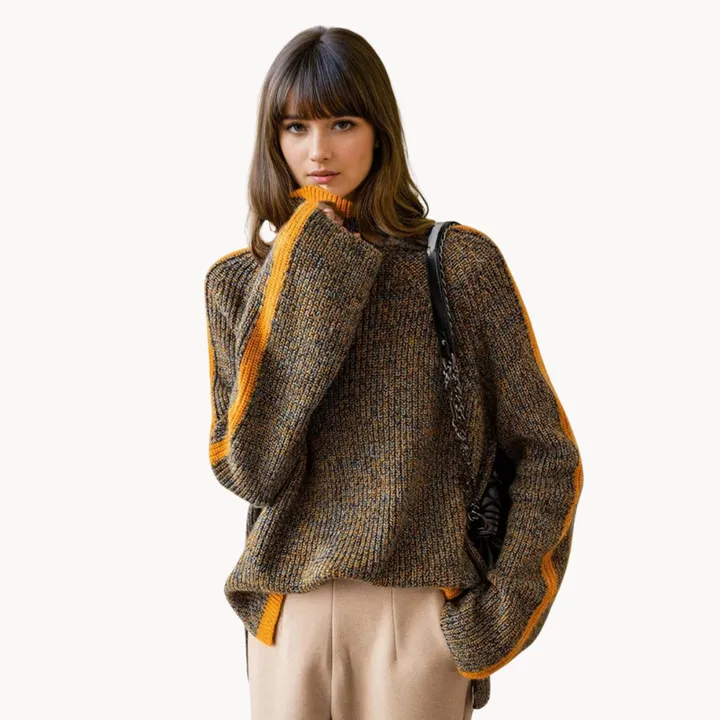 Serena | luxury soft-knit turtleneck jumper for women