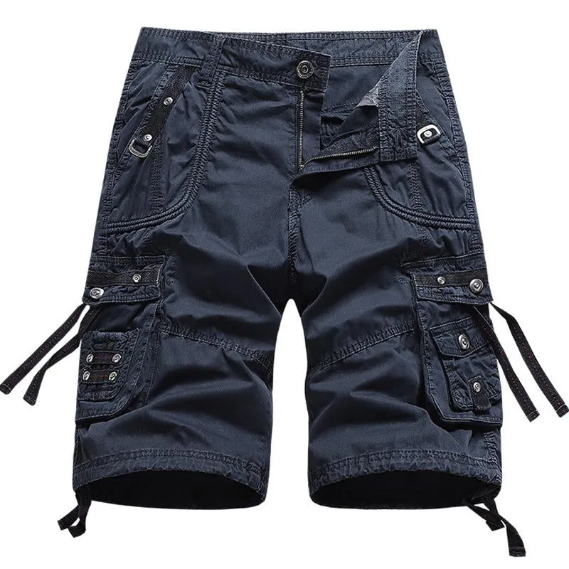 Short cargo vintage pour homme