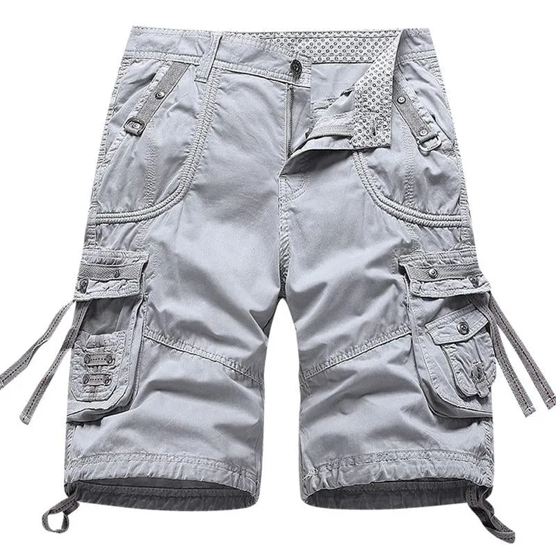 Short cargo vintage pour homme