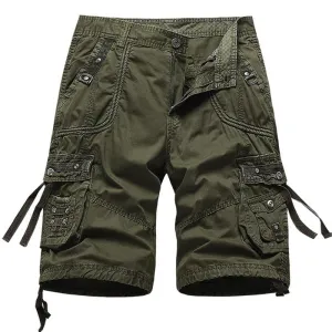 Short cargo vintage pour homme