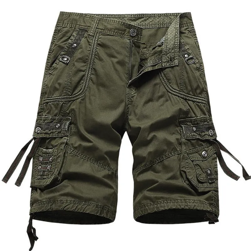 Short cargo vintage pour homme