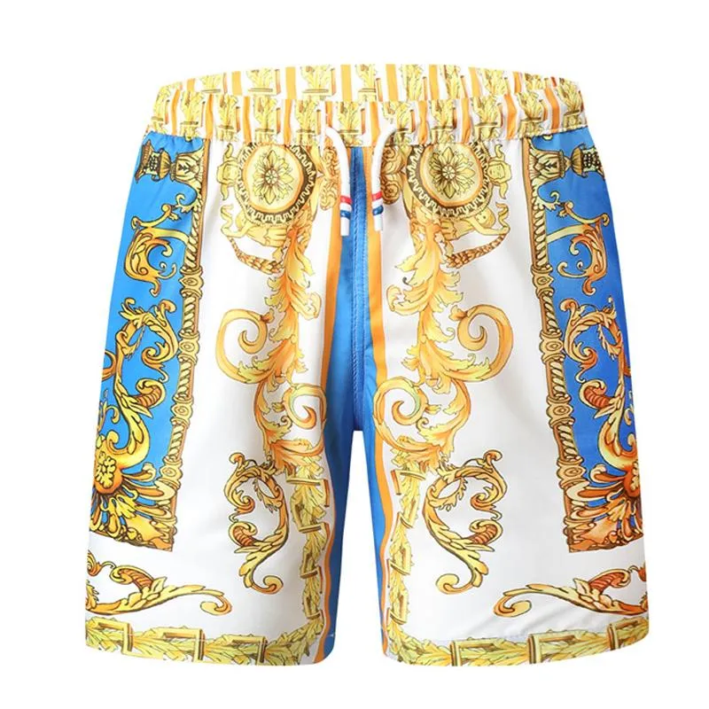 Short de plage à imprimé vintage