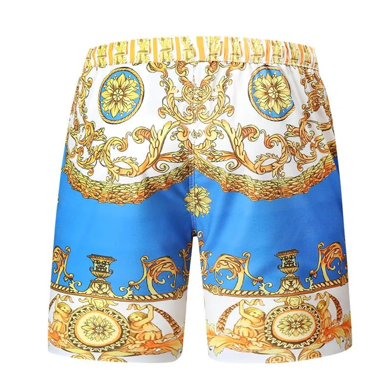 Short de plage à imprimé vintage