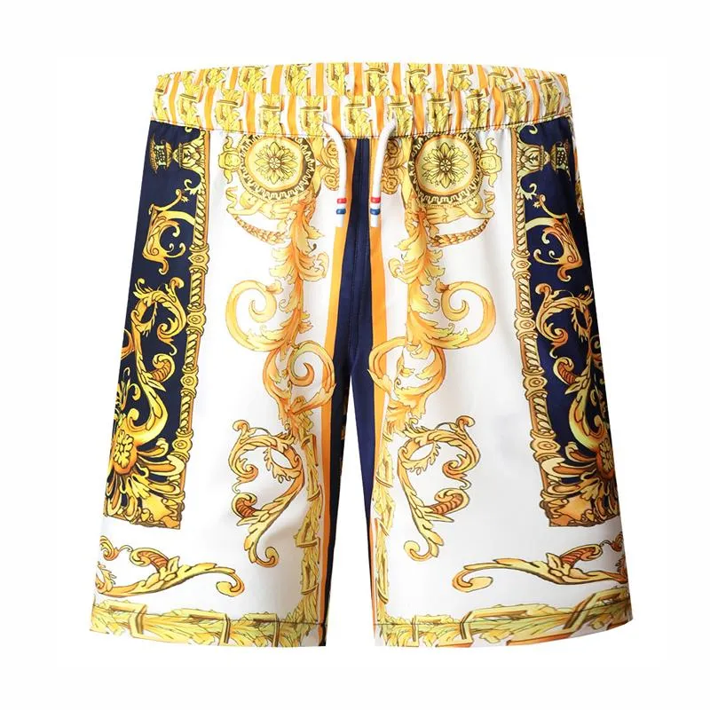 Short de plage à imprimé vintage