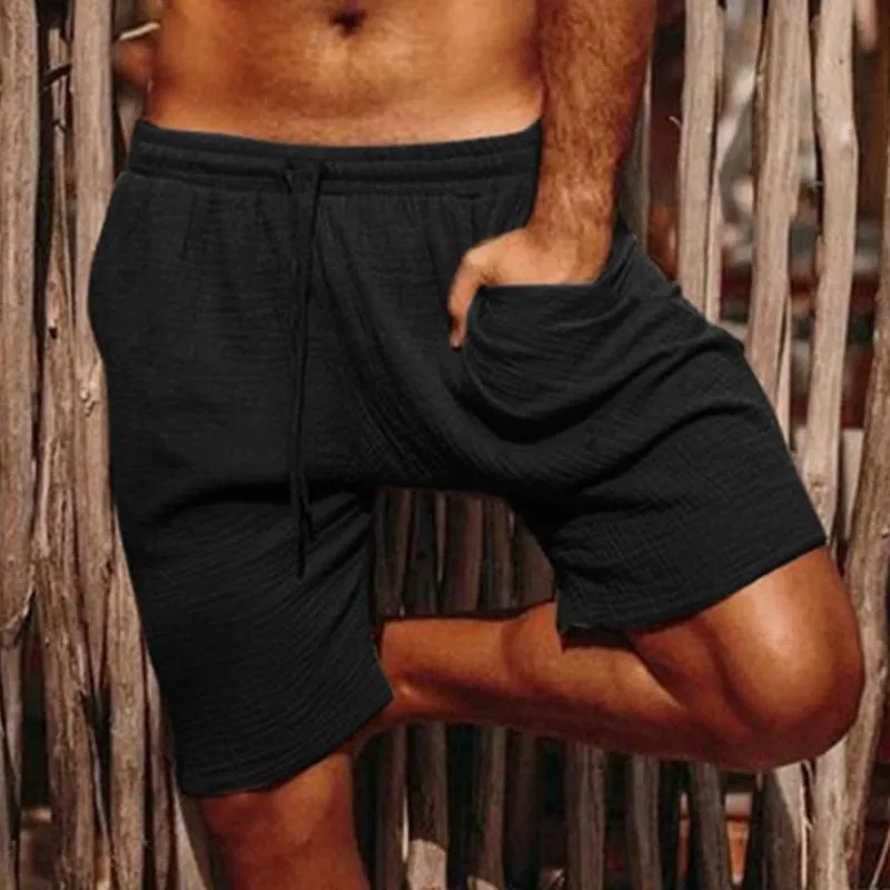 Short de plage rétro chic pour homme