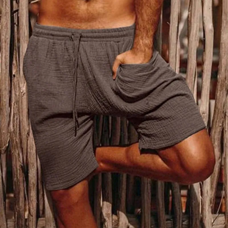 Short de plage rétro chic pour homme