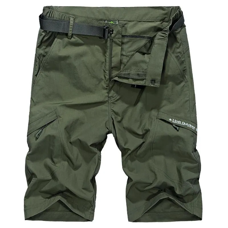 Short multi-poches à séchage rapide vintage