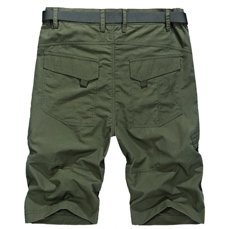 Short multi-poches à séchage rapide vintage