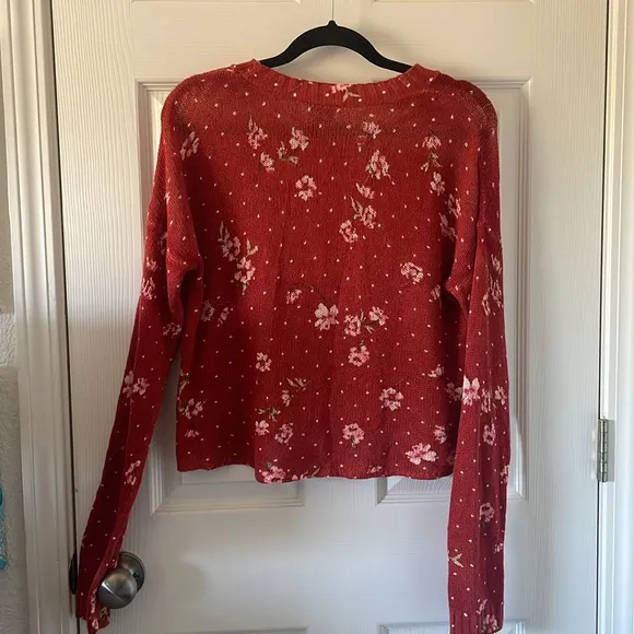 Show Me Your MuMu Dotcha Love Me Knit Sweater Medium