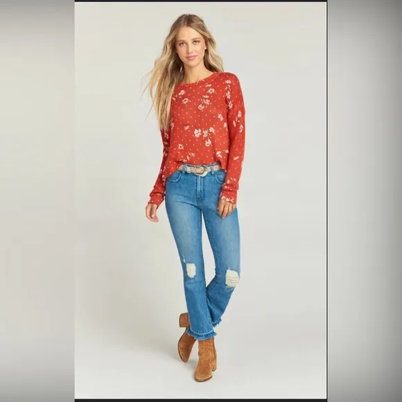 Show Me Your MuMu Dotcha Love Me Knit Sweater Medium