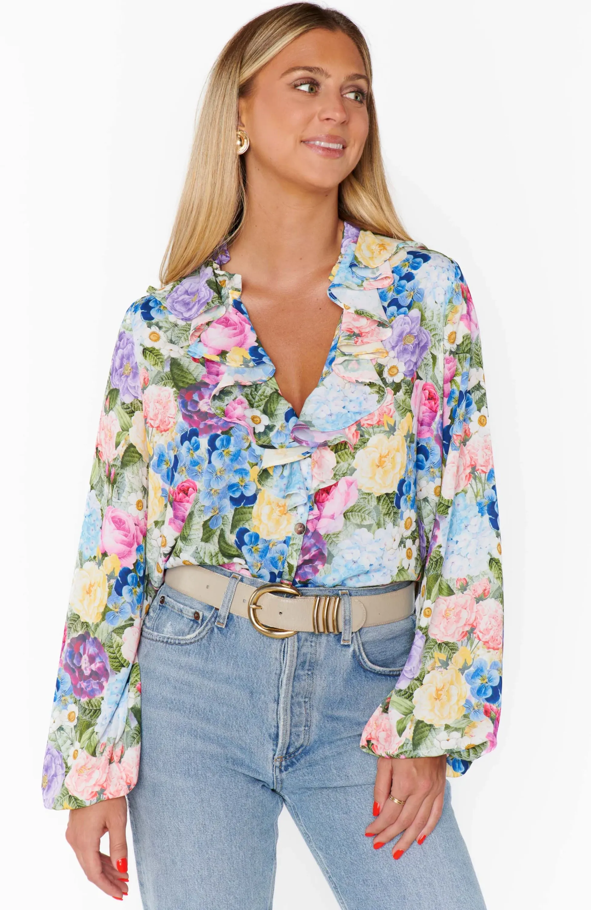 Show Me Your Mumu - Suki Ruffle Top