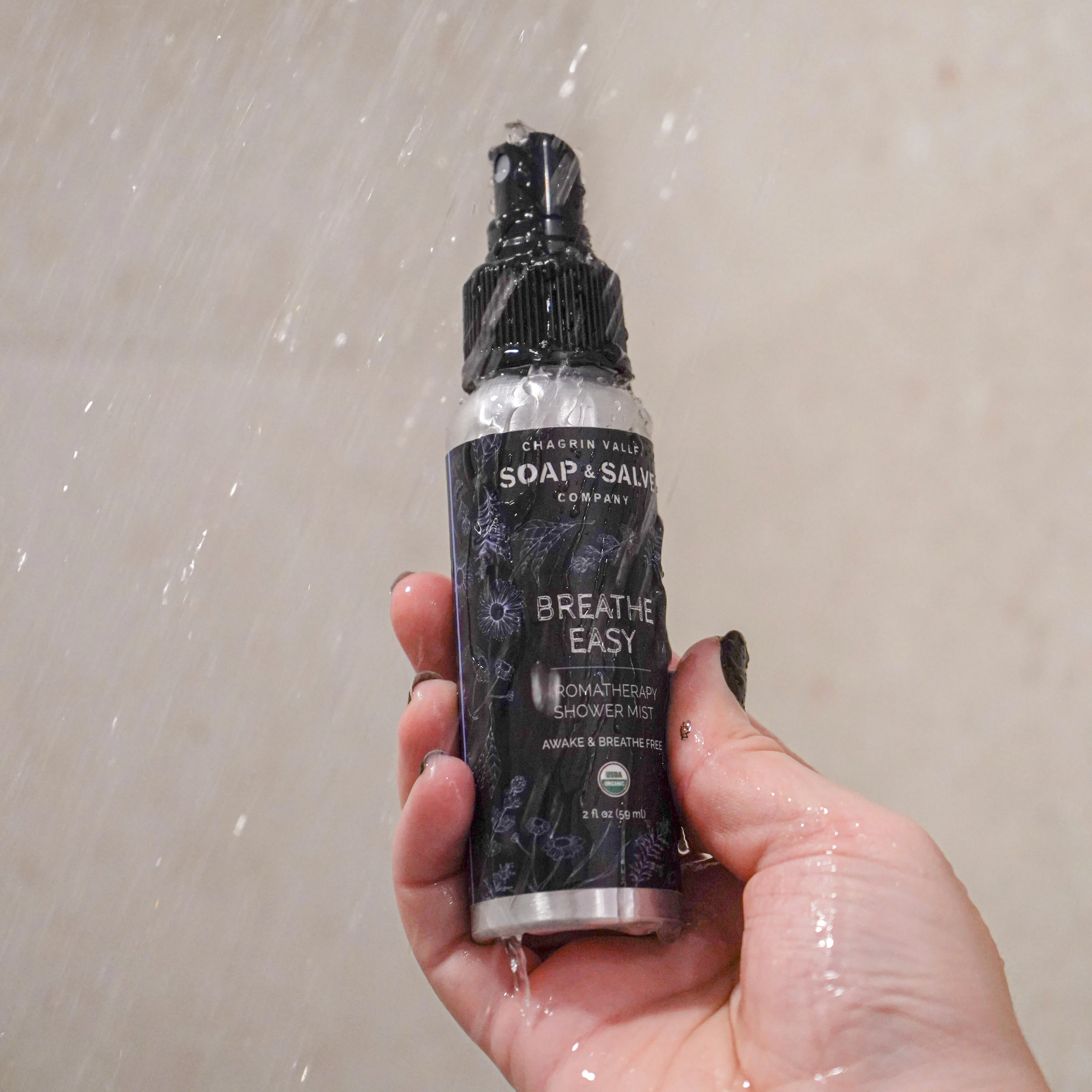 Shower Mist: Breathe Easy