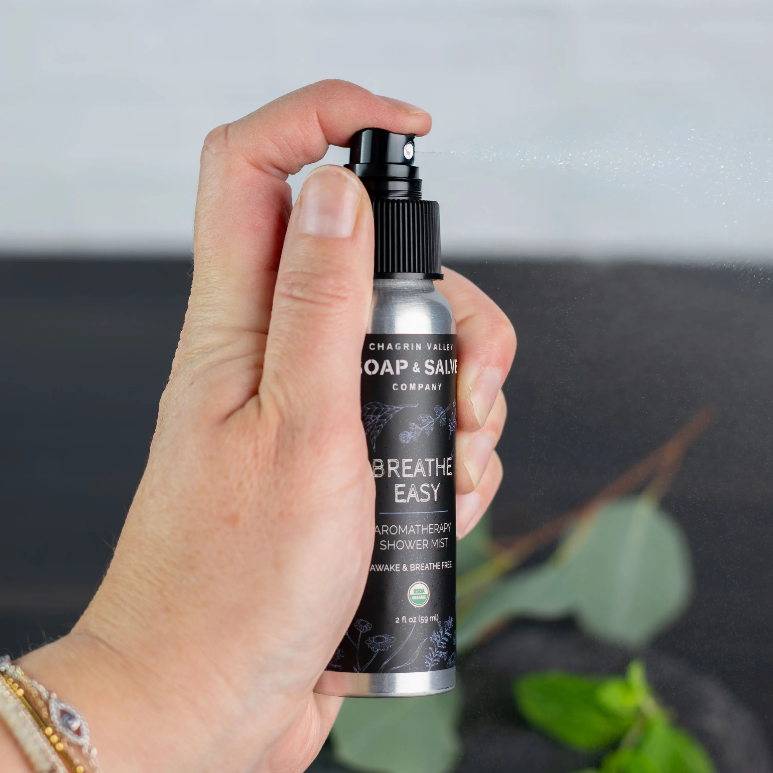 Shower Mist: Breathe Easy