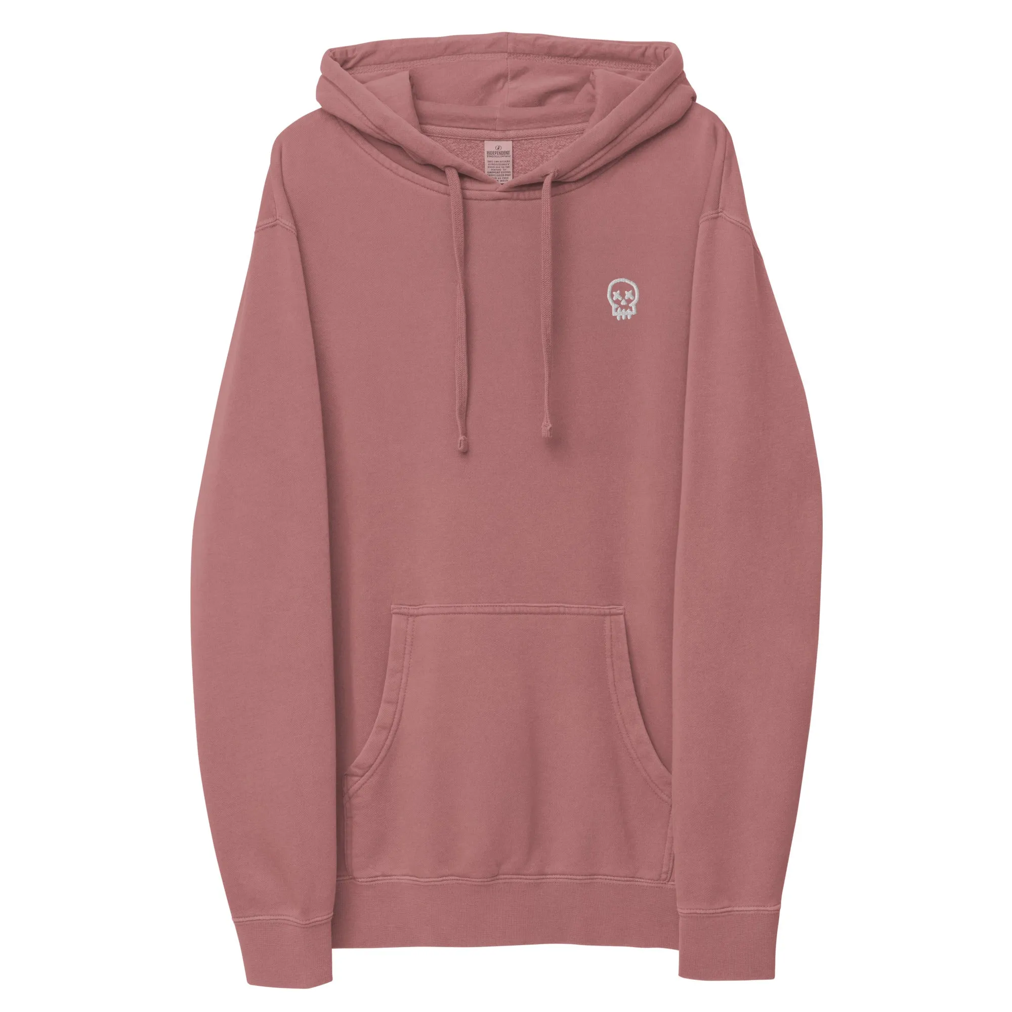 Skull Unisex pigment-dyed hoodie