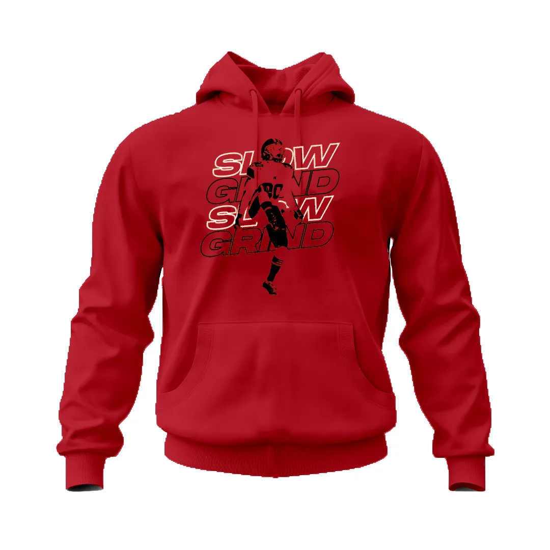 Slow Grind Bold Letter Hoodie