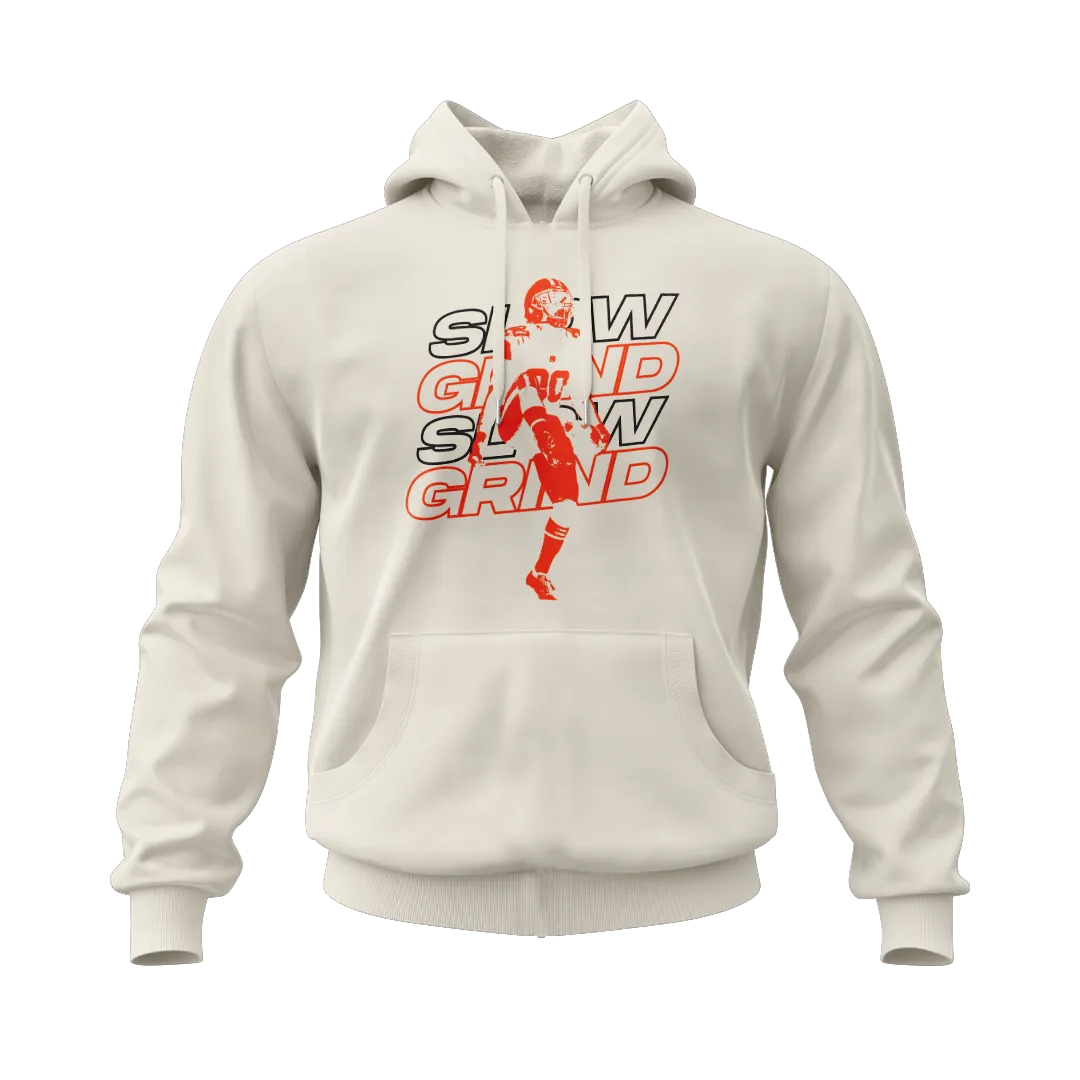 Slow Grind Bold Letter Hoodie