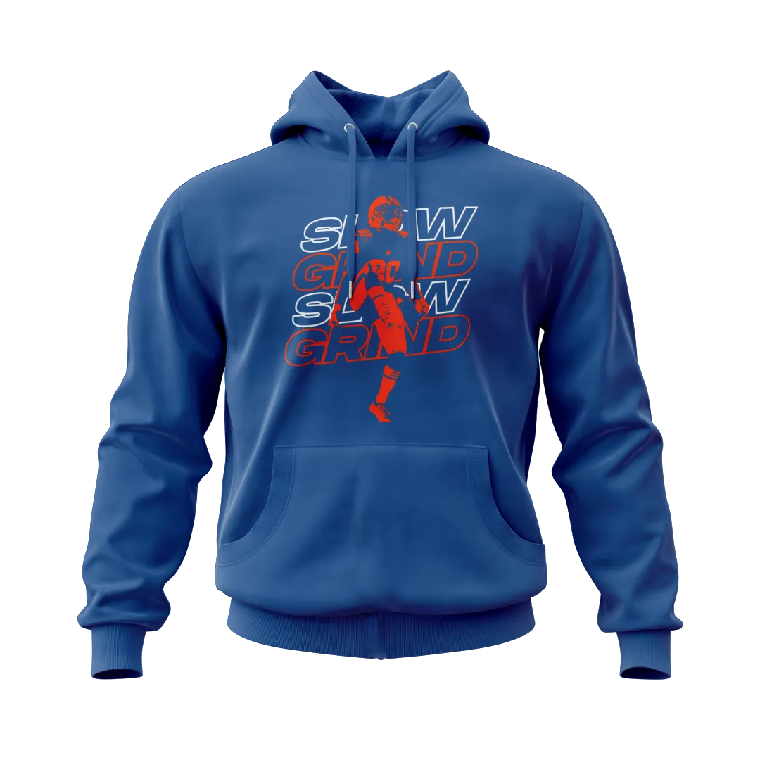 Slow Grind Bold Letter Hoodie