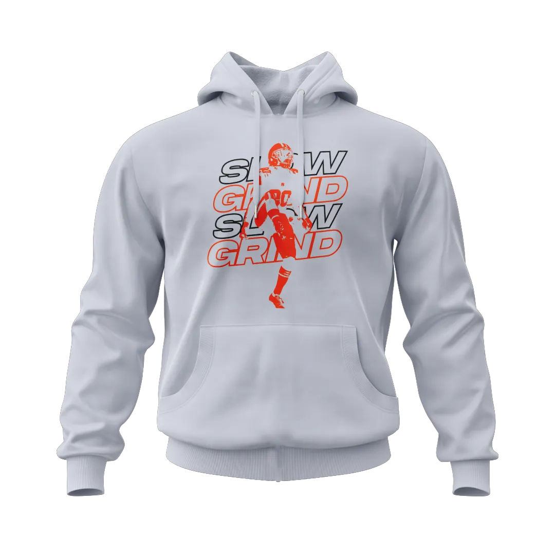 Slow Grind Bold Letter Hoodie