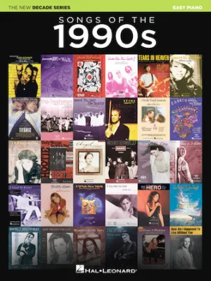 Songs of the 1990s (Easy Piano)